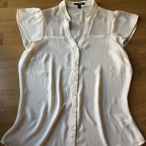 Staple White Blouse by Express